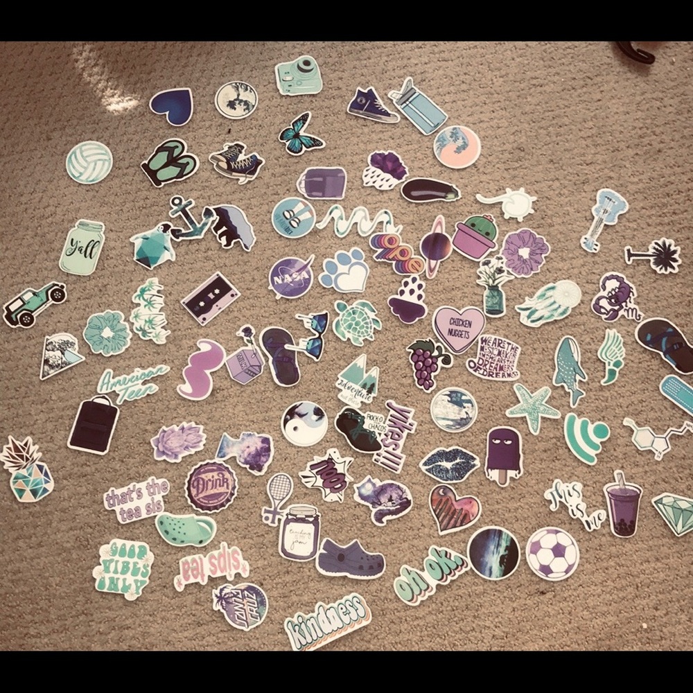80+ aesthetic stickers